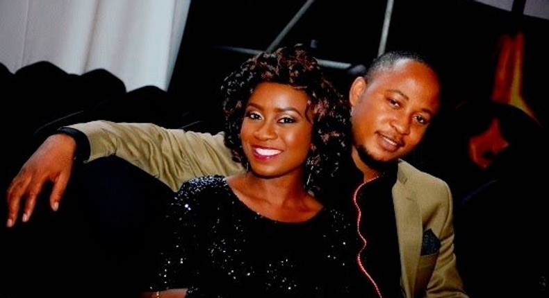 Nikki Laoye and husband, Alexander Oturu