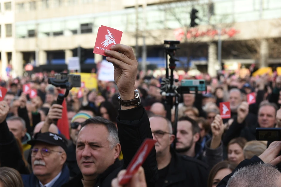 Građani kod Terazijske česme