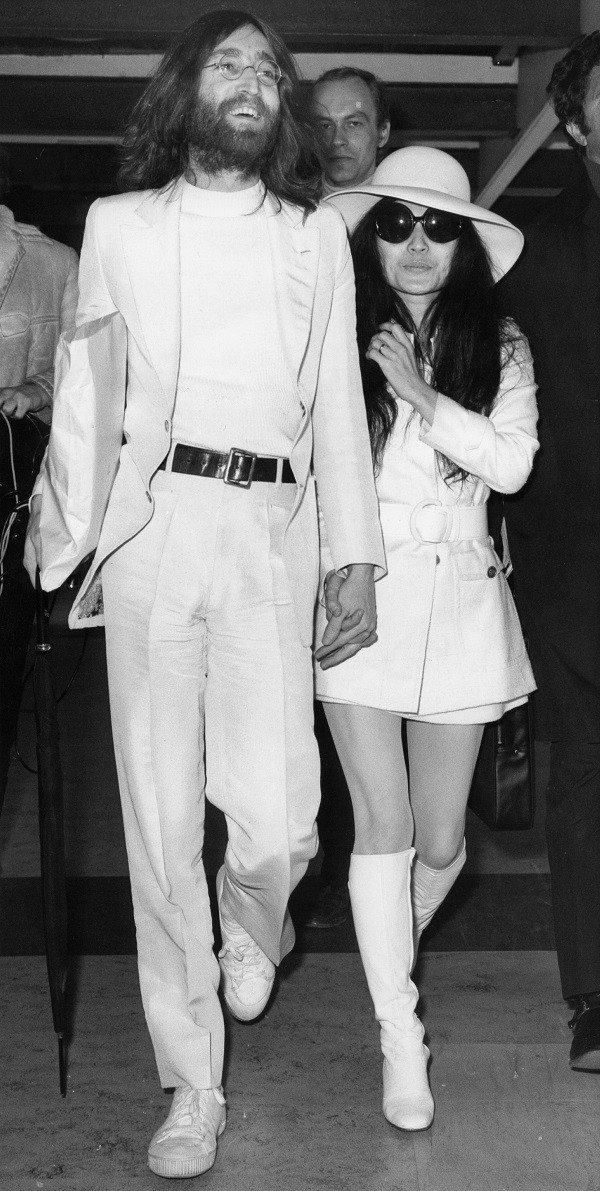 John Lennon i Yoko Ono w 1969 r.