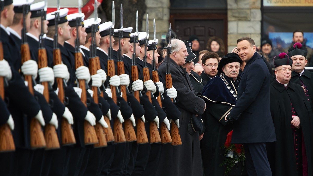 PUCK PREZYDENT DUDA 96. ROCZNICA ZAŚLUBIN PL Z MORZEM  (Andrzej Duda)