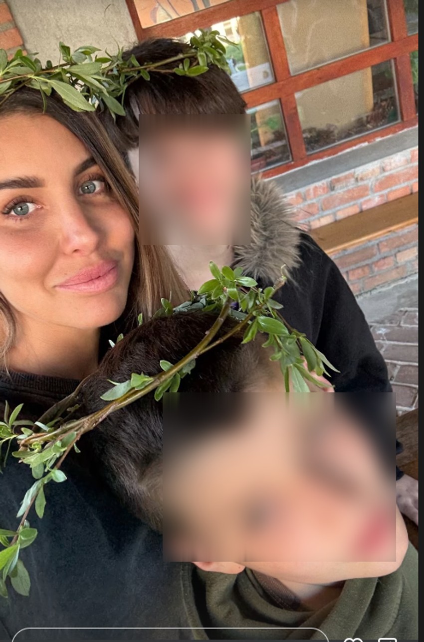 Sloba i Jelena sa decom slave Vrbicu