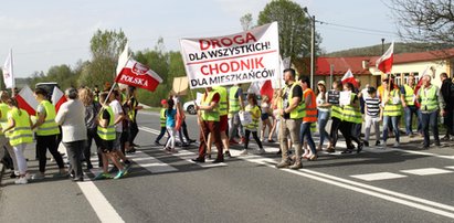 Protest na Podkarpaciu. Mieszkańcy zablokowali drogę