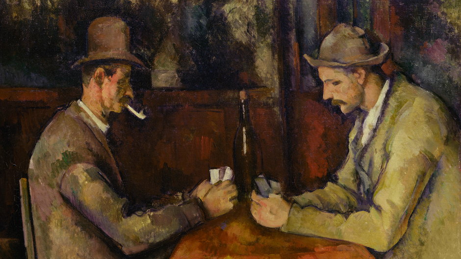 Obraz Paula Cézanne'a ("Garcze w karty") sprzedany w 2011 r. za ok. 300 mln dol. 