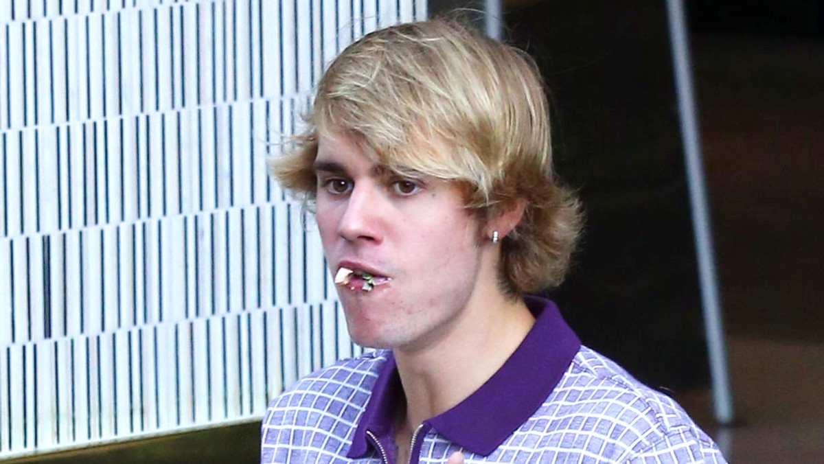 Justin Bieber na imprezie urodzinowej