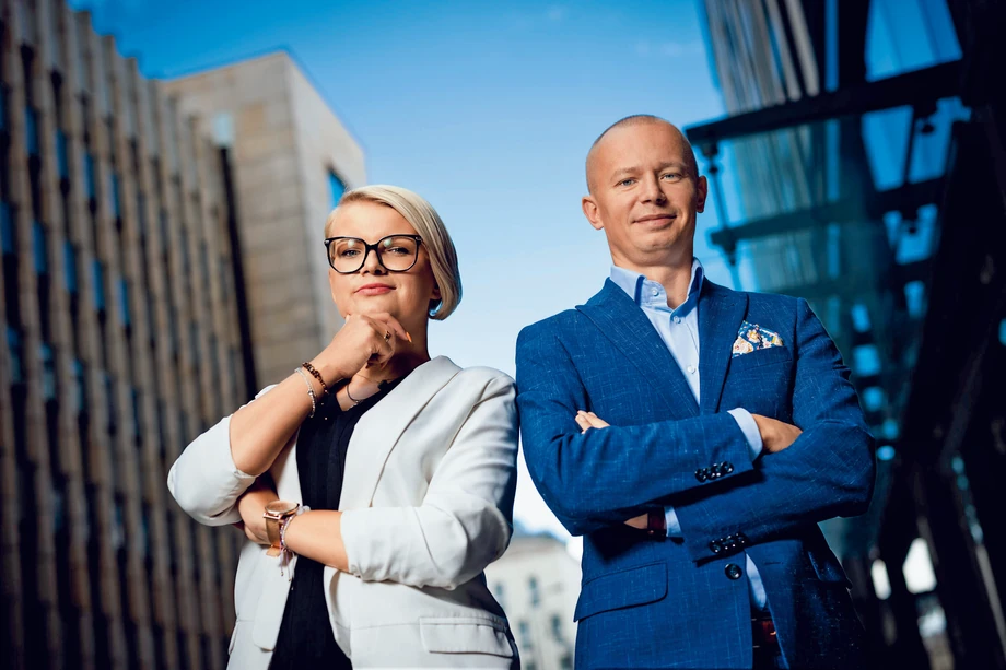 Marta Pomietlorz-Loska, dyrektor Forum Inteligentnego Rozwoju, i Jakub Laskowski, CEO CIR.