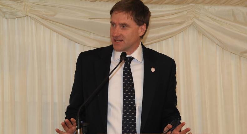 Steve Brine during the First International Congress on Golf and Health at the Houses of Parliament on October 17, 2018 in London, England.