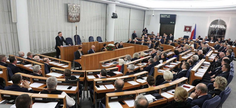 Inauguracyjne posiedzenia Sejmu i Senatu. Elżbieta Witek i Tomasz Grodzki marszałkami [RELACJA]