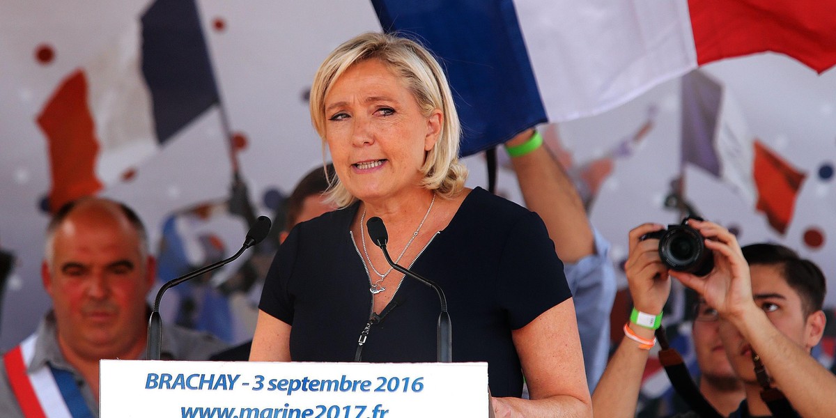 Jeśli Marine Le Pen wygra wybory, we Francji zostanie przeprowadzone referendum w sprawie UE