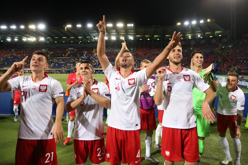 19.06.2019 WLOCHY - POLSKA U-21 MISTRZOSTWA EUROPY UEFA UNDER 21 PILKA NOZNA