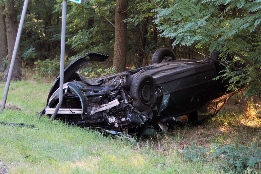 Groźny wypadek pod Świdnicą (woj. lubuskie) 