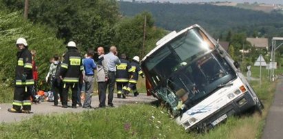 Wypadek autokaru z dziećmi! Jechały na kolonie