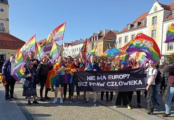 Spokojny II Marsz Równości w Białymstoku. "To jest nasz dzień!"