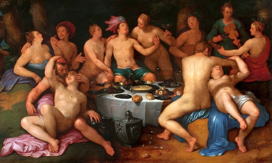 Przed potopem - Cornelis van Haarlem