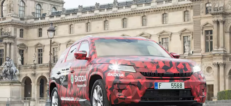 Skoda Kodiaq - pierwszy publiczny występ na Tour de France