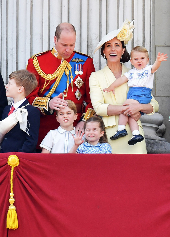 książę William, Kate Middleton z dziećmi