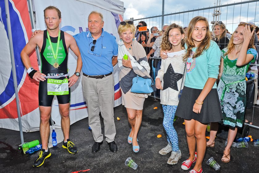 Maciej Stuhr, Jerzy Stuhr, Matylda Stuhr, Katarzyna Błażejewska