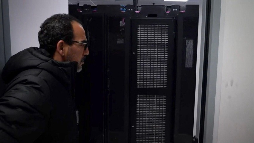 BBC dopisnik u server sobi obaveštajnih službi bivšeg sirijskog režima | Foto: BBC