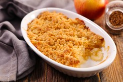 Wystarczą jabłka i płatki owsiane. Ten deser można jeść nawet na diecie