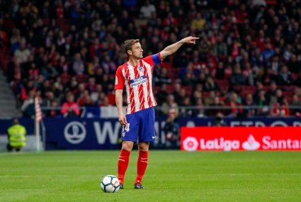 Gabi z opaską kapitana Atletico