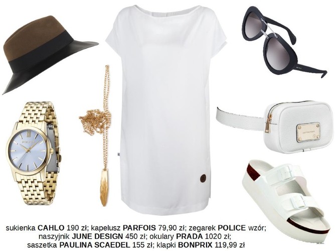 Monokolor od stóp do głów: letnie STYLIZACJE w bieli