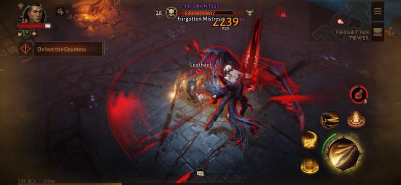 Diablo Immortal - screenshot z gry (wersja na Androida)