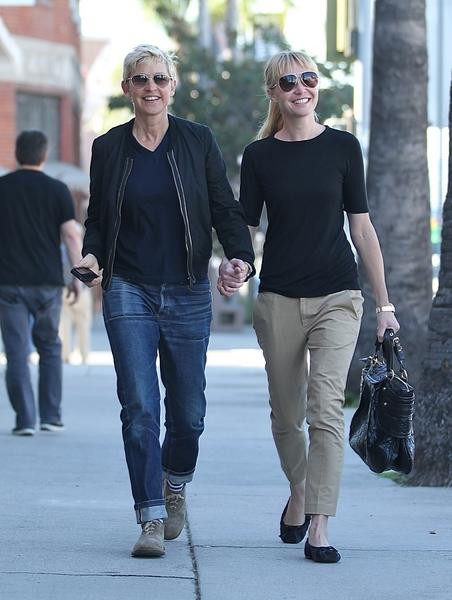 Ellen DeGeneres i Portia de Rossi na zakupach w Los Angeles