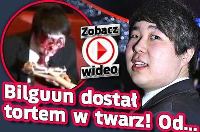 FILM. Bilguun dostał tortem w twarz! Od...