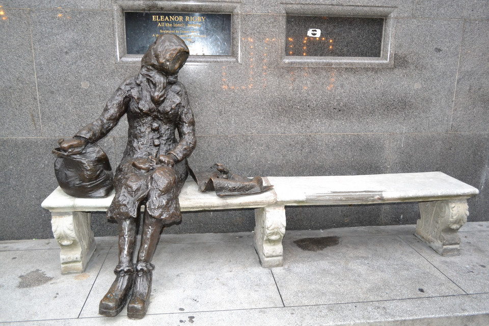 Rzeźba Eleanor Rigby