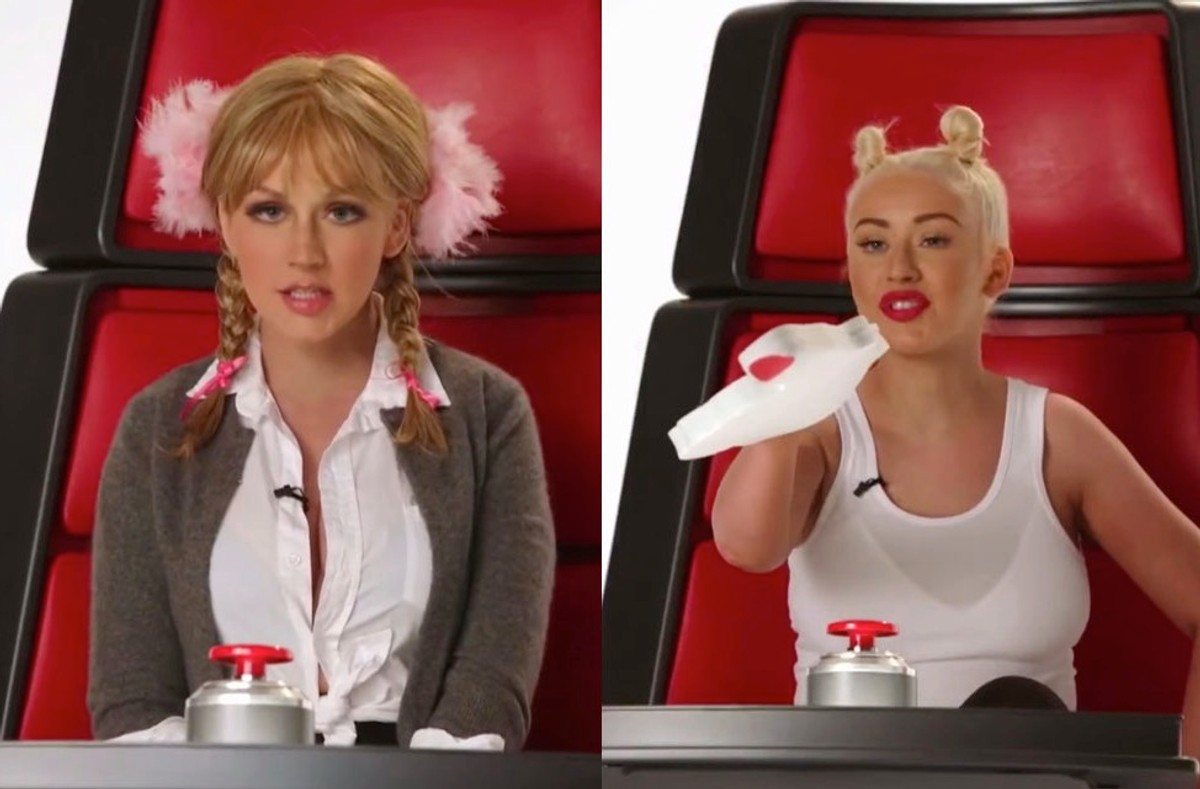 Christina Aguilera parodiuje Miley, Britney i Cher