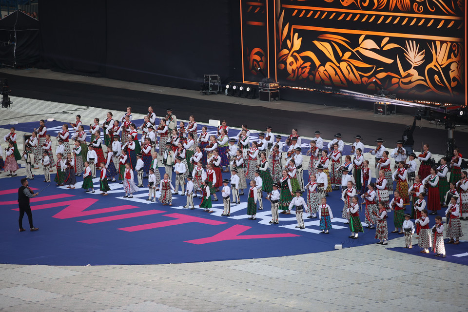 Ceremonia zamknięcia igrzysk europejskich w Krakowie