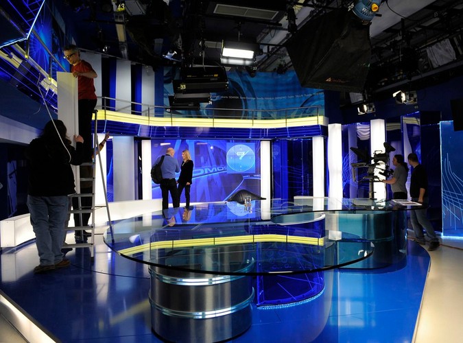 Nowe studio 'Wiadomości'