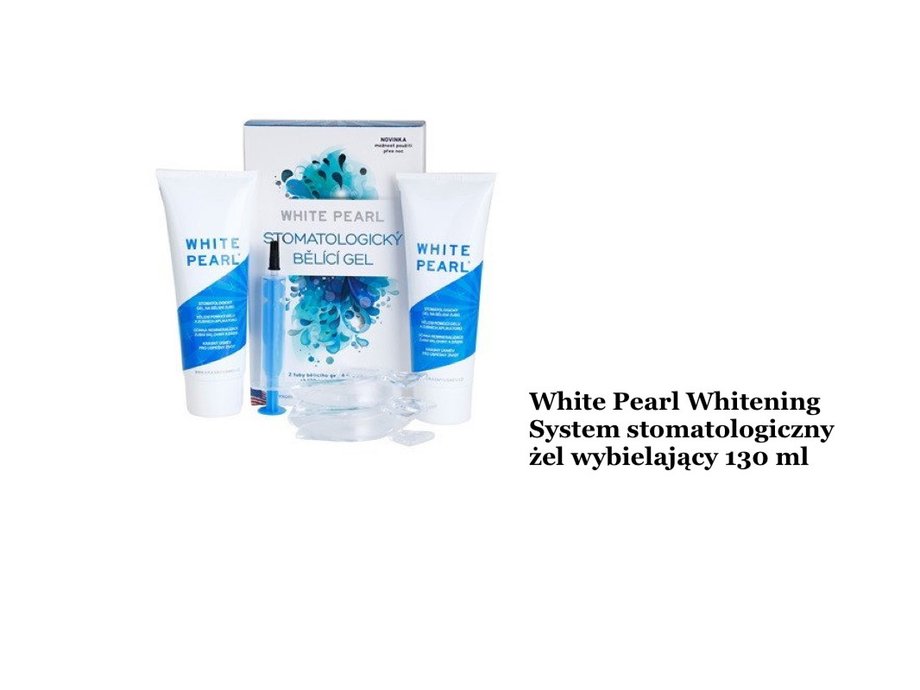 White Pearl Whitening System stomatologiczny żel wybielający 130 ml