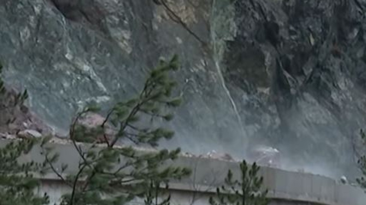 Odron na putu Tara - Mojkovac