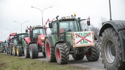 Protest rolników przeciw Zielonemu Ładowi