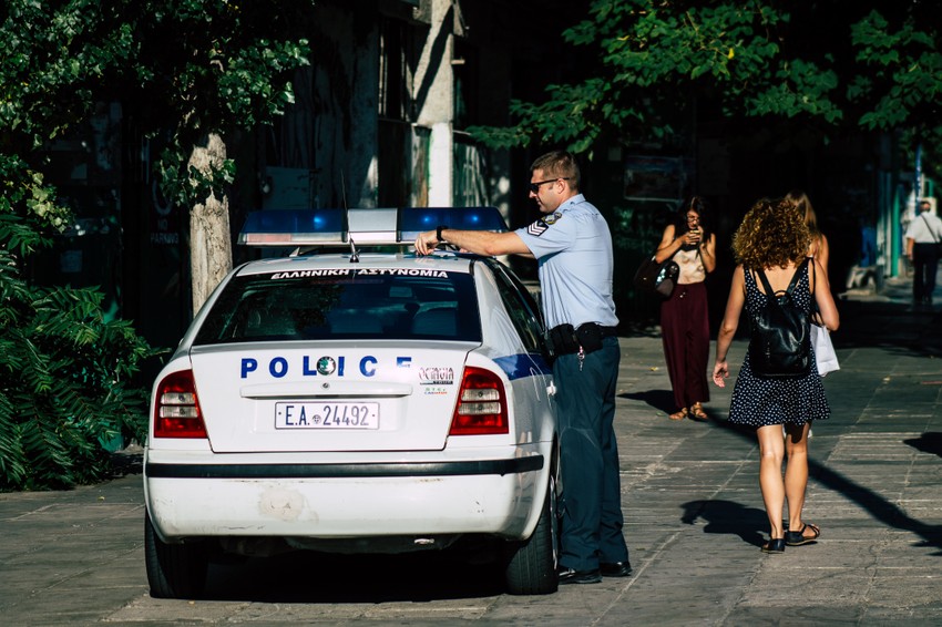 Grčka policija