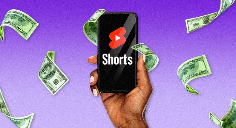 YouTube Shorts logo.YouTube; Rachel Mendelson/Insider