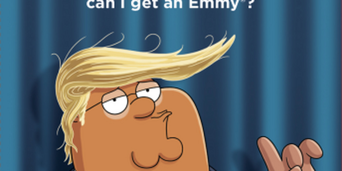 'Family Guy' just took a big shot at Donald Trump in a new ad