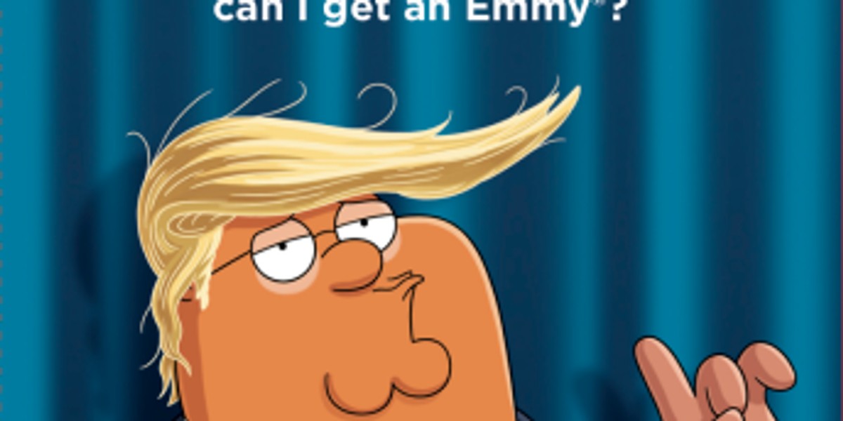 'Family Guy' just took a big shot at Donald Trump in a new ad