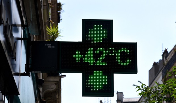 Pariz tokom najtoplijeg dana, 23. jun 2026.