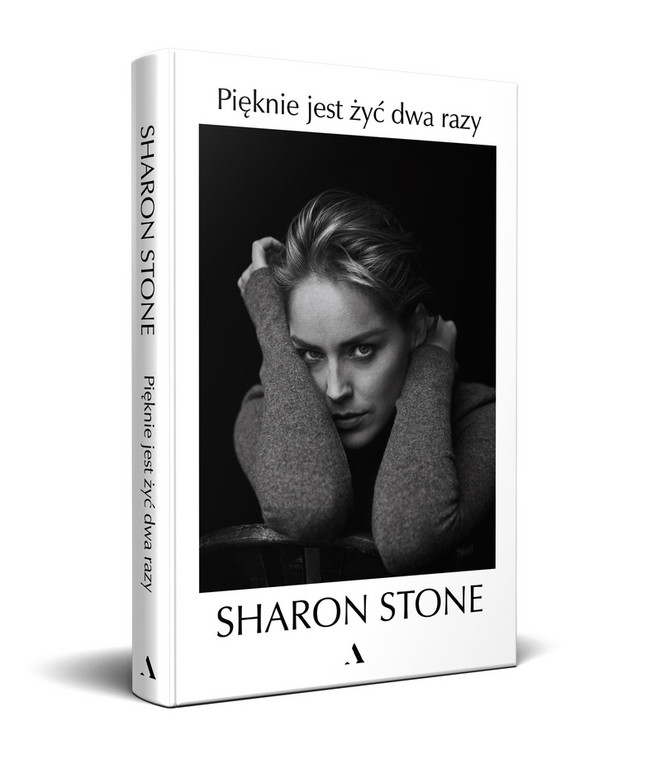 "Sharon Stone" - okładka książki