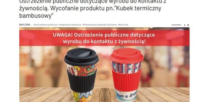 Masz w domu taki kubek? Natychmiast go wyrzuć