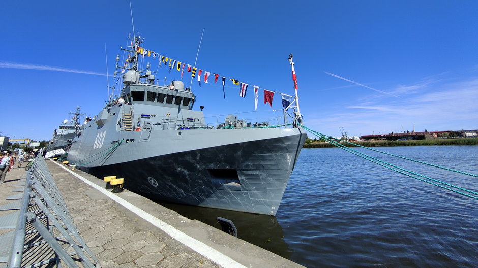 ORP Mewa to obecnie najnowocześniejszy okręt, który pływa pod polską banderą.