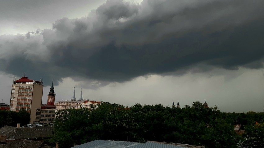 Subotica pred pljusak u četvrtak 5. avgusta