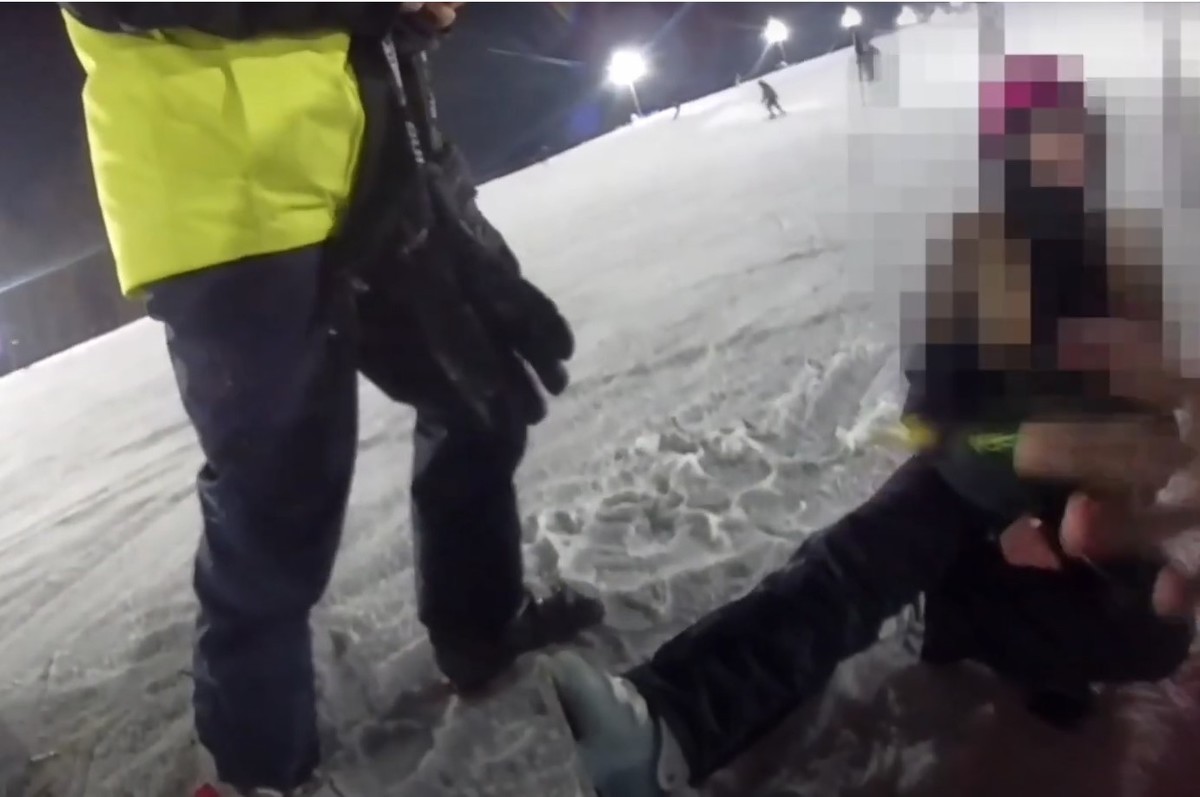 An accident on a slope in Istebna. The 12-year-old was hospitalized (video)