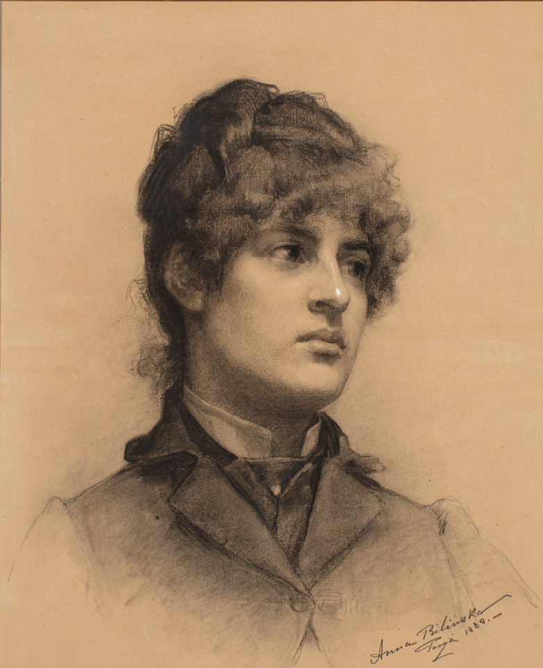Anna Bilińska - "Portret kobiety" (1884)