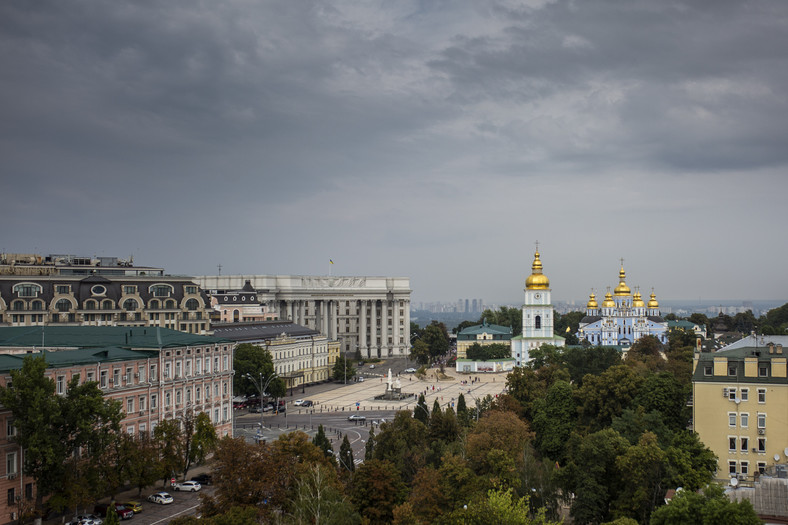 Kijów - widok miasta w 2020 r.
