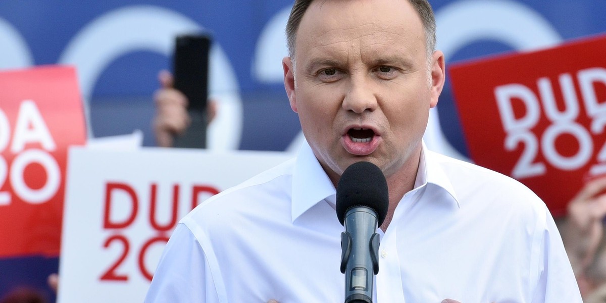 Andrzej Duda twierdzi, że to dzięki jego "skutecznej" polityce wzmocnione zostało bezpieczeństwo naszego kraju.