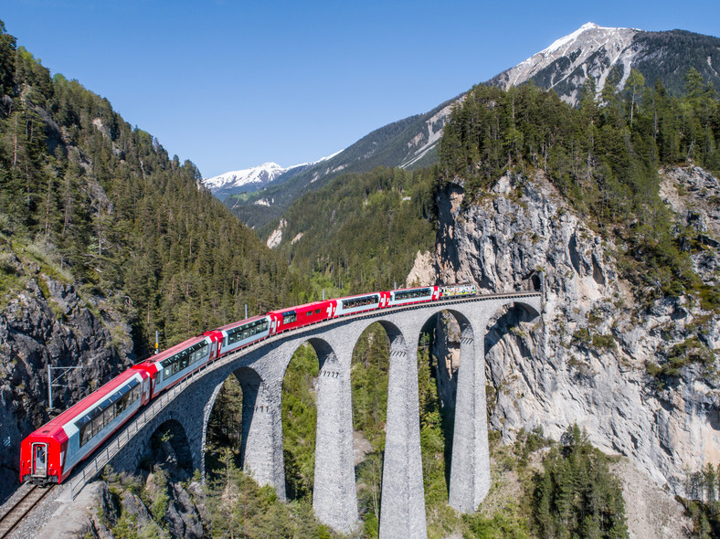Bernina Express w Szwajcarii i Włoszech