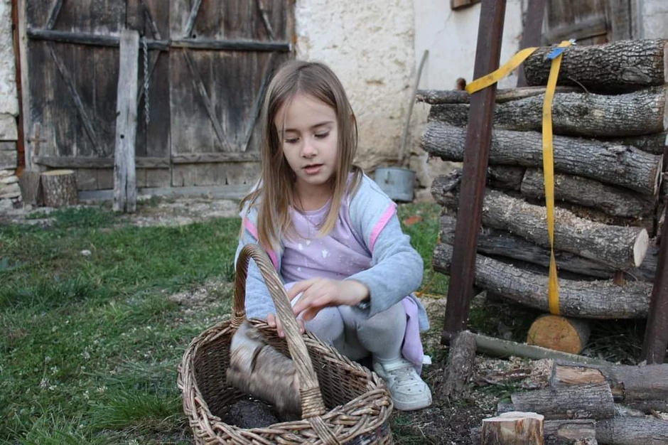 I najmlađa ćerka na imanju.
