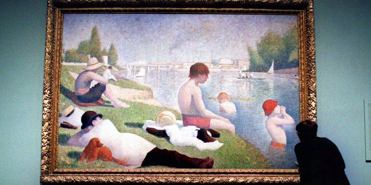 Georges Seurat bohaterem Google Doodle. Malarz był niedoceniony za życia. 